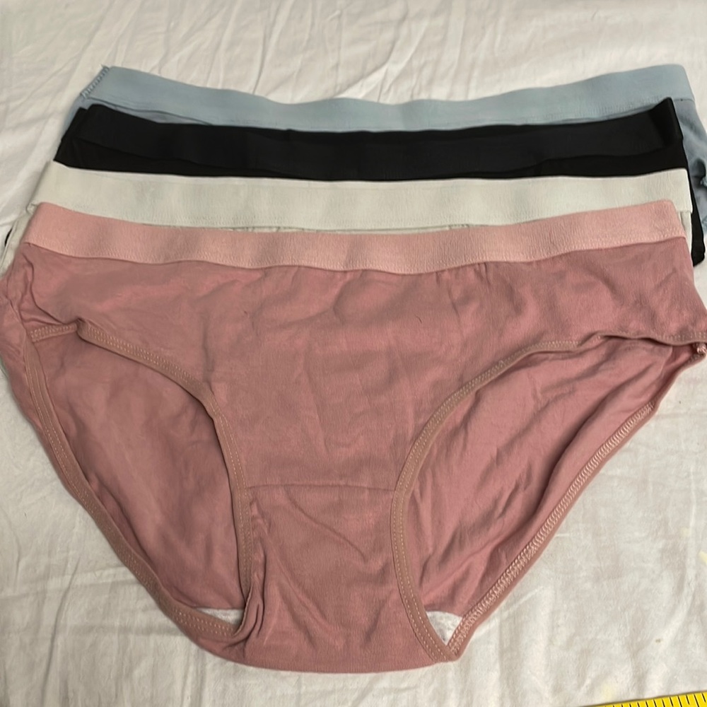 Four pair of women’s underwear NEW SZ L